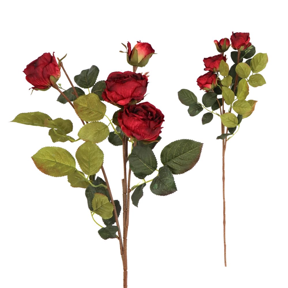 Vintage Rose Red 64cm
