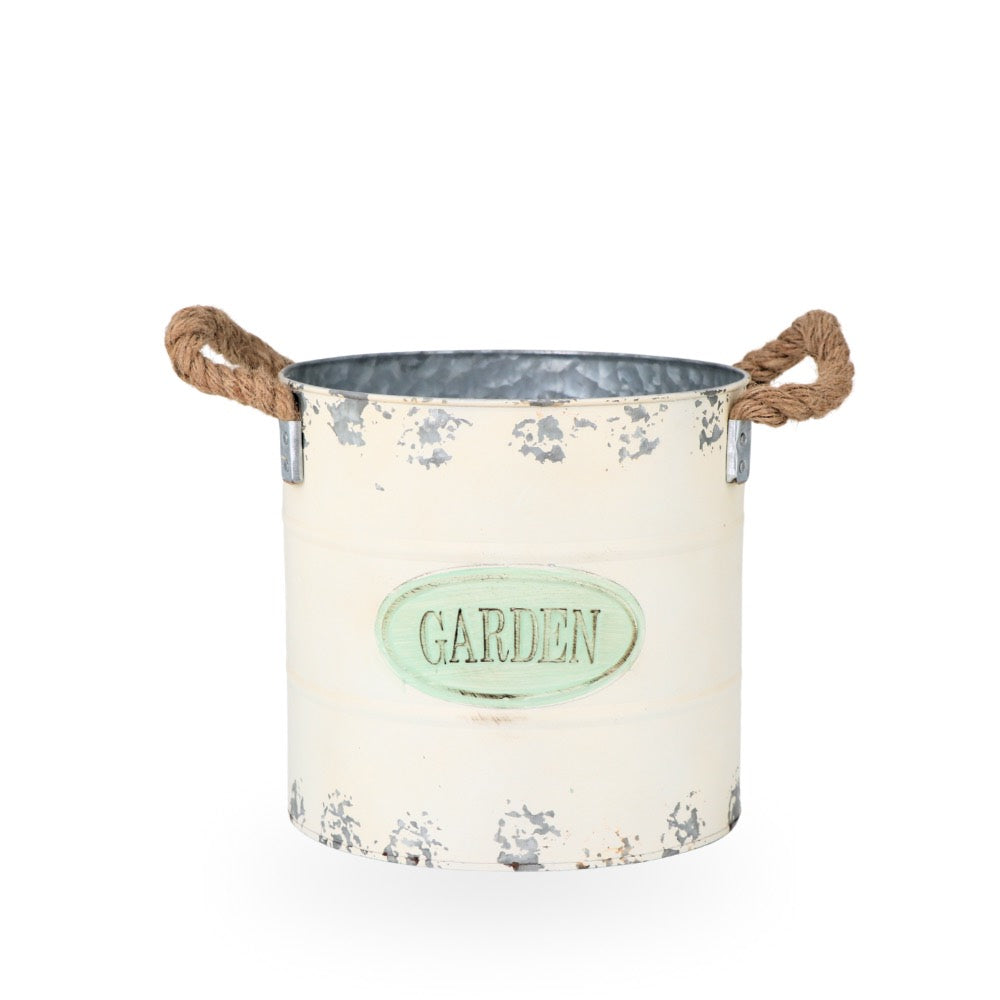 Tin Bucket Round Small