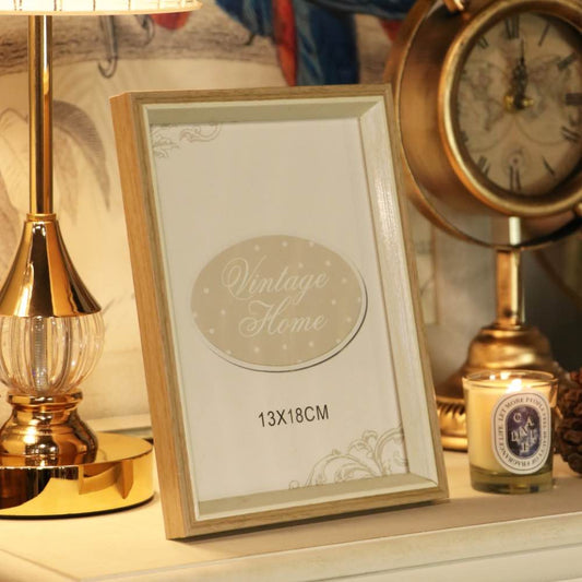 Wood Effect Photo Frame 20cm