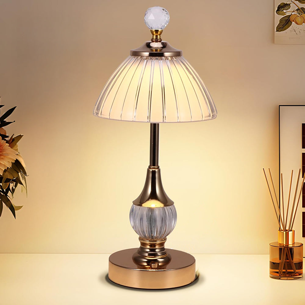 Vintage Desk Lamp Rechargeable 35cm