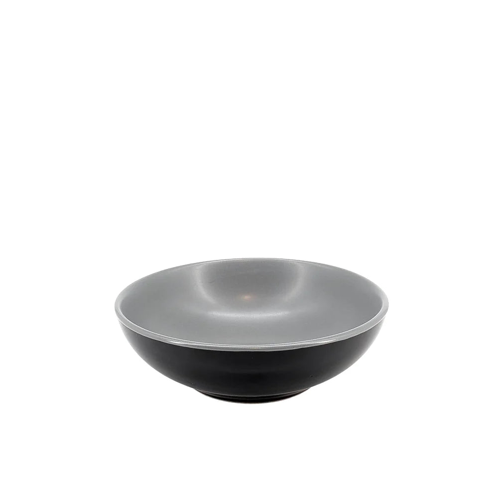 Ceramic Dinner Set Black & Gray