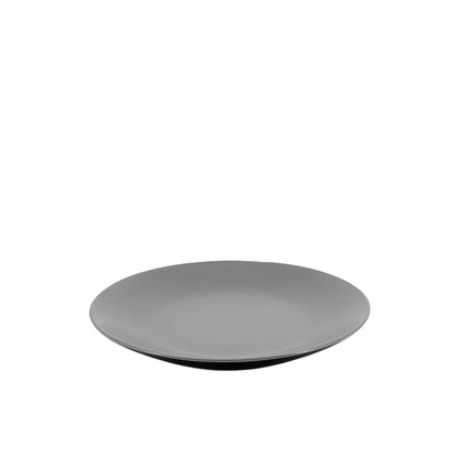 Ceramic Dinner Set Black & Gray