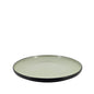 Ceramic Dinner Set Black & Matcha Green