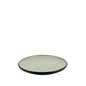 Ceramic Dinner Set Black & Matcha Green