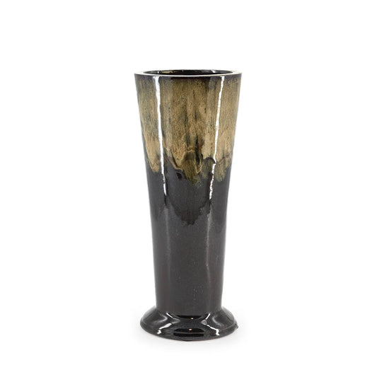 Ceramic Vase Black 35cm