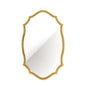 Gold Plastic Framed Mirror French 60cm