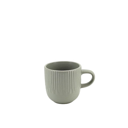 Ceramic Dinner Set Green Emboss