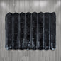 Floor Mat Black Wavy 43x61cm