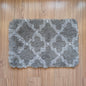 Floor Mat Gray Pattern 43cm x 61cm