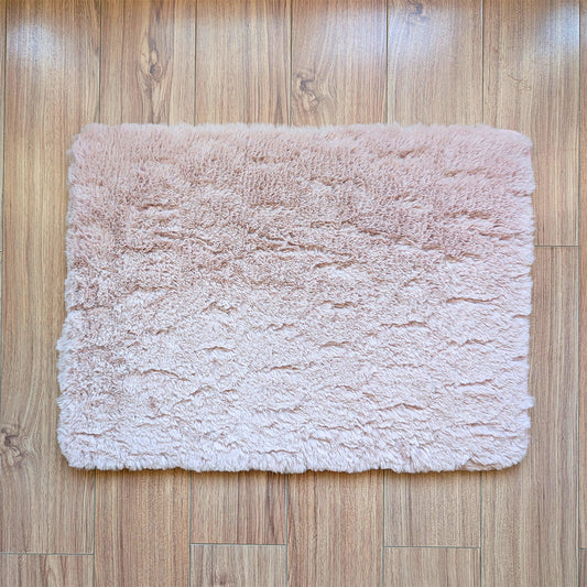 Floor Mat Pink Emboss 43x61cm