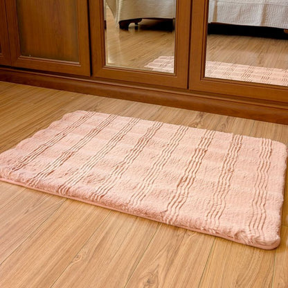 Floor Mat Pink Emboss 50cm x 76cm