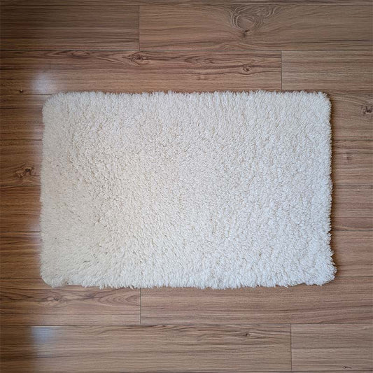 Floor Mat White 50cm x 76cm