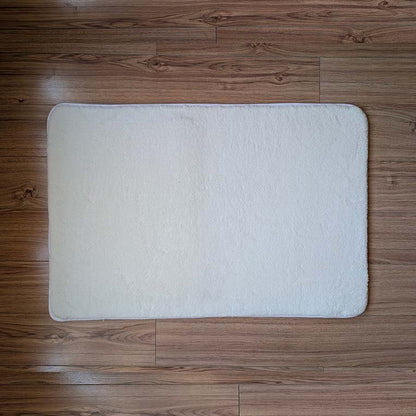 Floor Mat White 50cm x 76cm