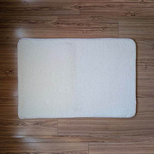 Floor Mat White 50cm x 76cm