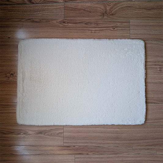 Floor Mat White Extra Soft 50cm x 76cm