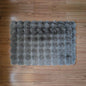 Floor Mat Gray Wavy 50cm x 76cm