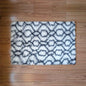 Floor Mat White Pattern 50cm x 76cm