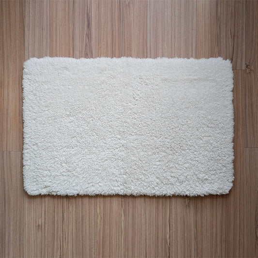 Floor Mat White 68cm x 106cm