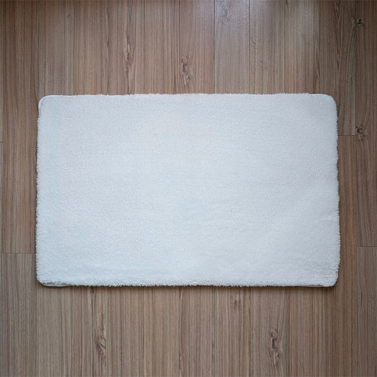 Floor Mat White 68cm x 106cm