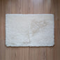 Floor Mat White Premium Fur 68cm x 106cm