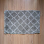 Floor Mat Gray Pattern 68cm x 106cm