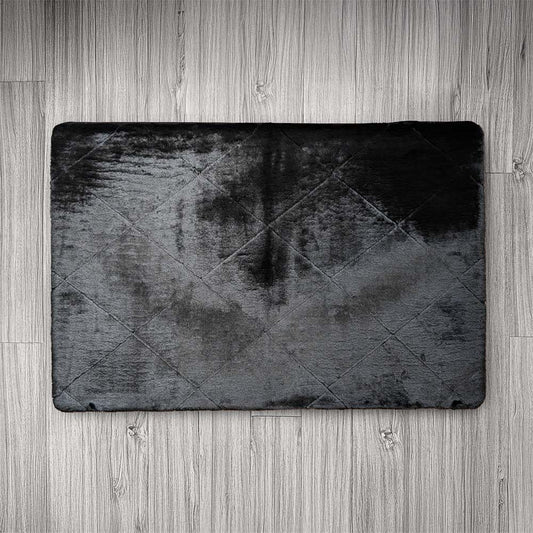 Floor Mat Black Emboss 68cm x 106cm