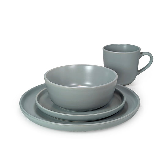 16 Pcs Dinner Set Slate Blue