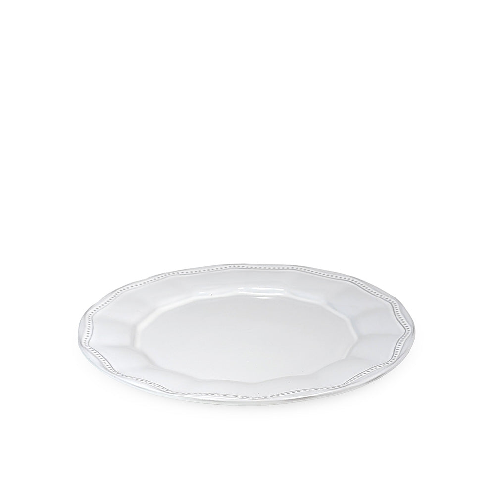 Vintage White Dinner Plate 26cm