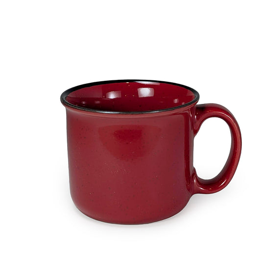 Ceramic Enamel Mug Red