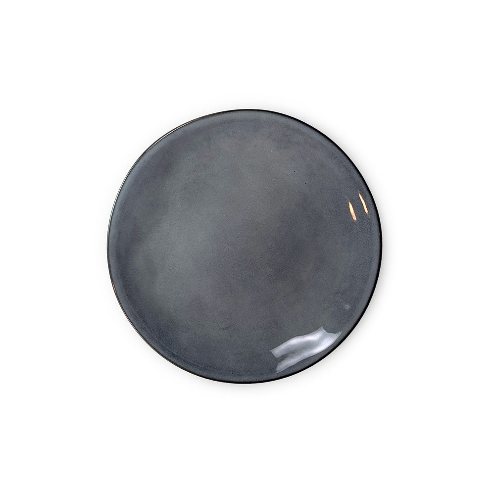Gray Blue Dessert Plate 21cm