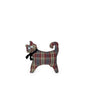 Fabric Cat Plaid Red Decor