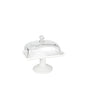 Ceramic Cake Stand Rectangular with Cover 18cm
