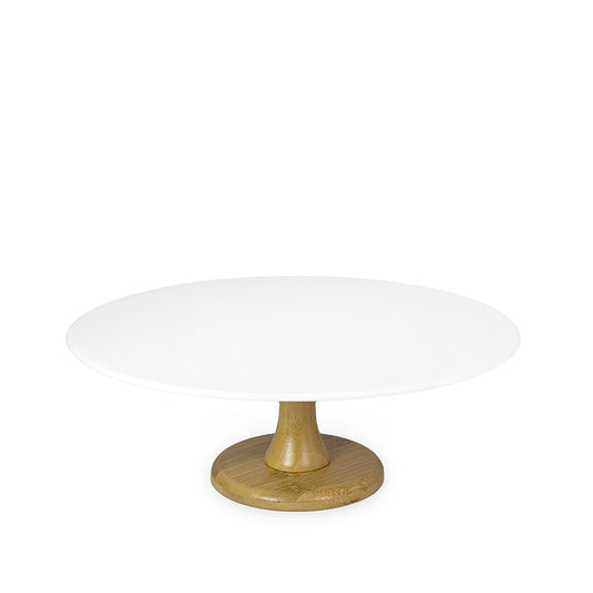 Wood Base Cake Stand 30cm