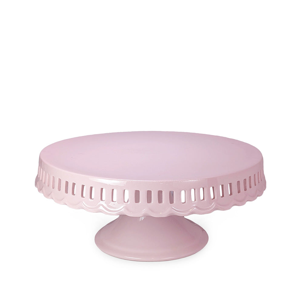 Ceramic Cake Stand Pink 30cm