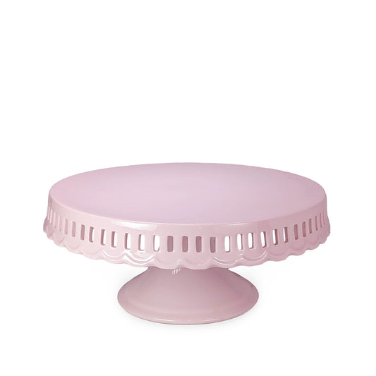 Ceramic Cake Stand Pink 30cm