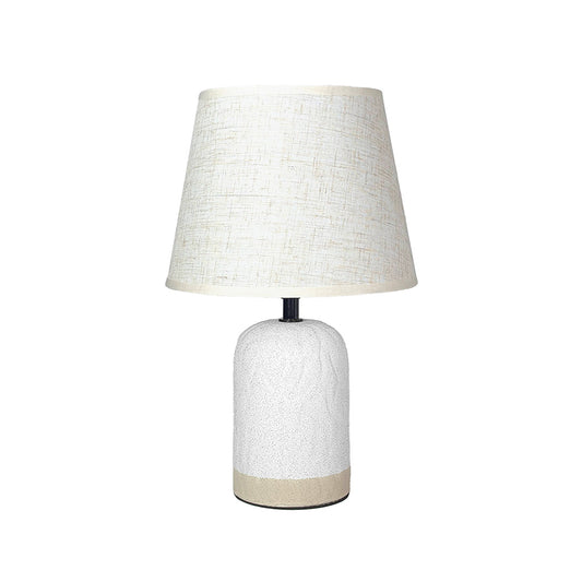White Stone Desk Lamp 32cm