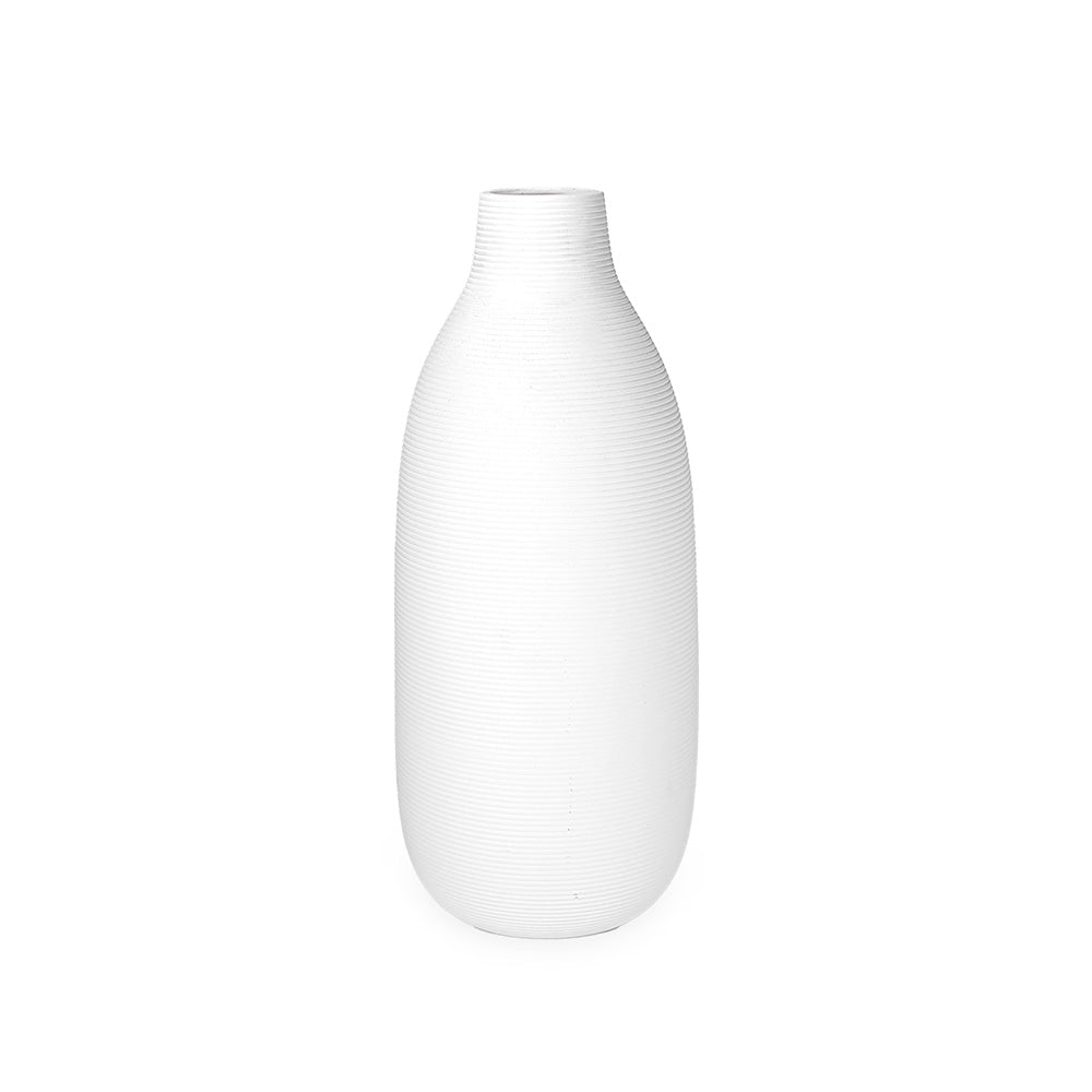 White Ceramic Vase 30cm