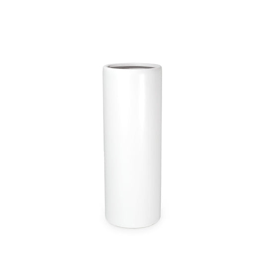 White Ceramic Vase 25cm