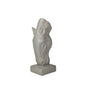Gray Ceramic Vase Horse 28cm