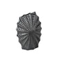 Black Ceramic Vase Spider Web 27cm