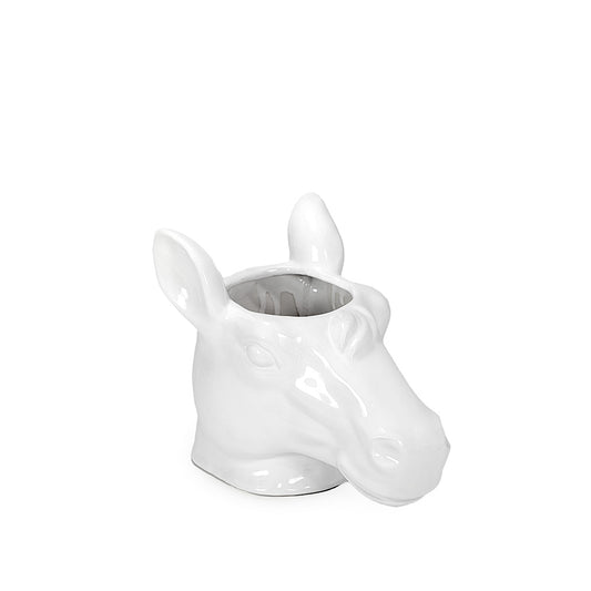 Ceramic Planter Horse 17cm