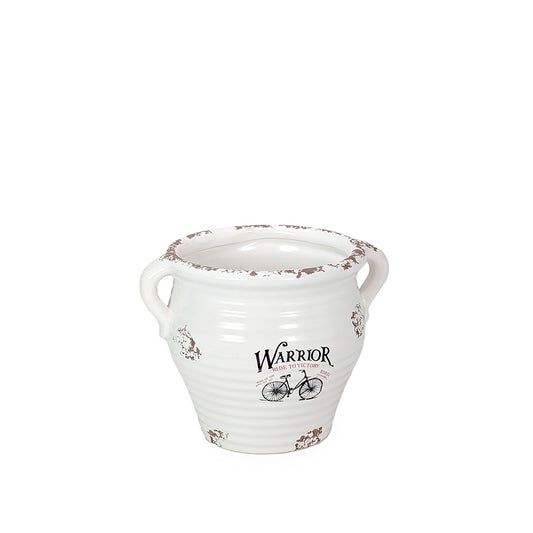 Ceramic Planter Rustic 13cm