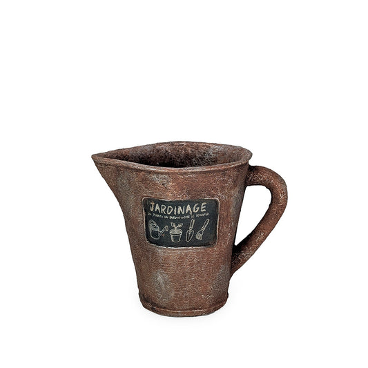 Ceramic Rustic Planter Jug Large