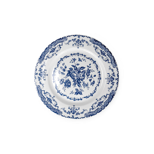 Vintage Dessert Plate Blue 20cm