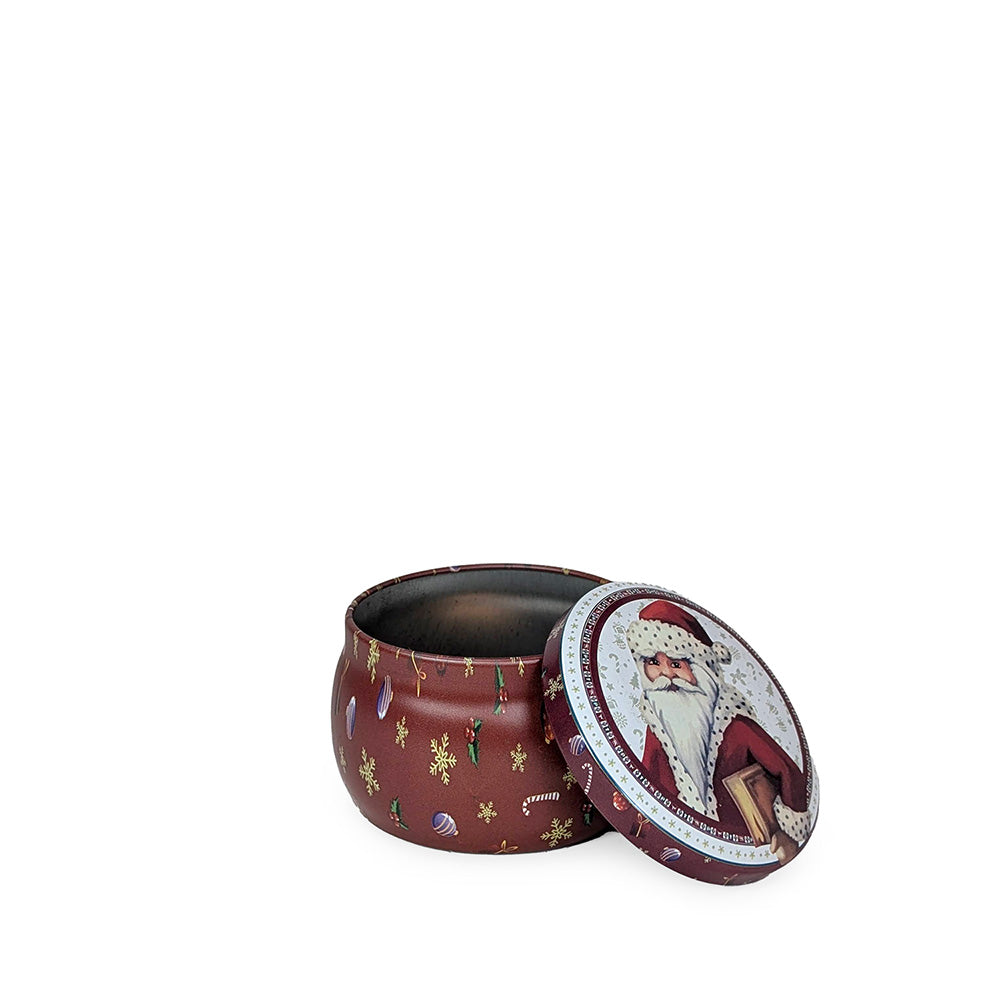 Christmas Storage Tin Round