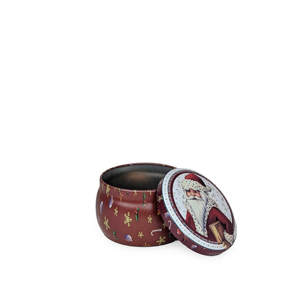 Christmas Storage Tin Round