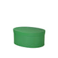 Carboard Storage Container Green Oval Large