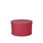 Carboard Storage Container Red Round Large