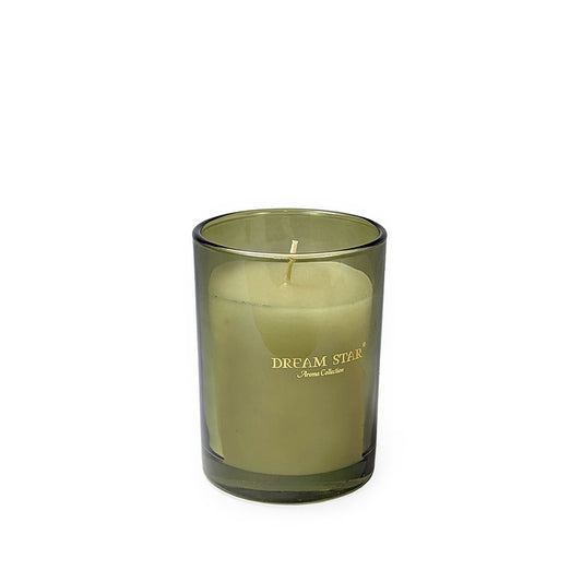 Scented Candle Green - Cotton