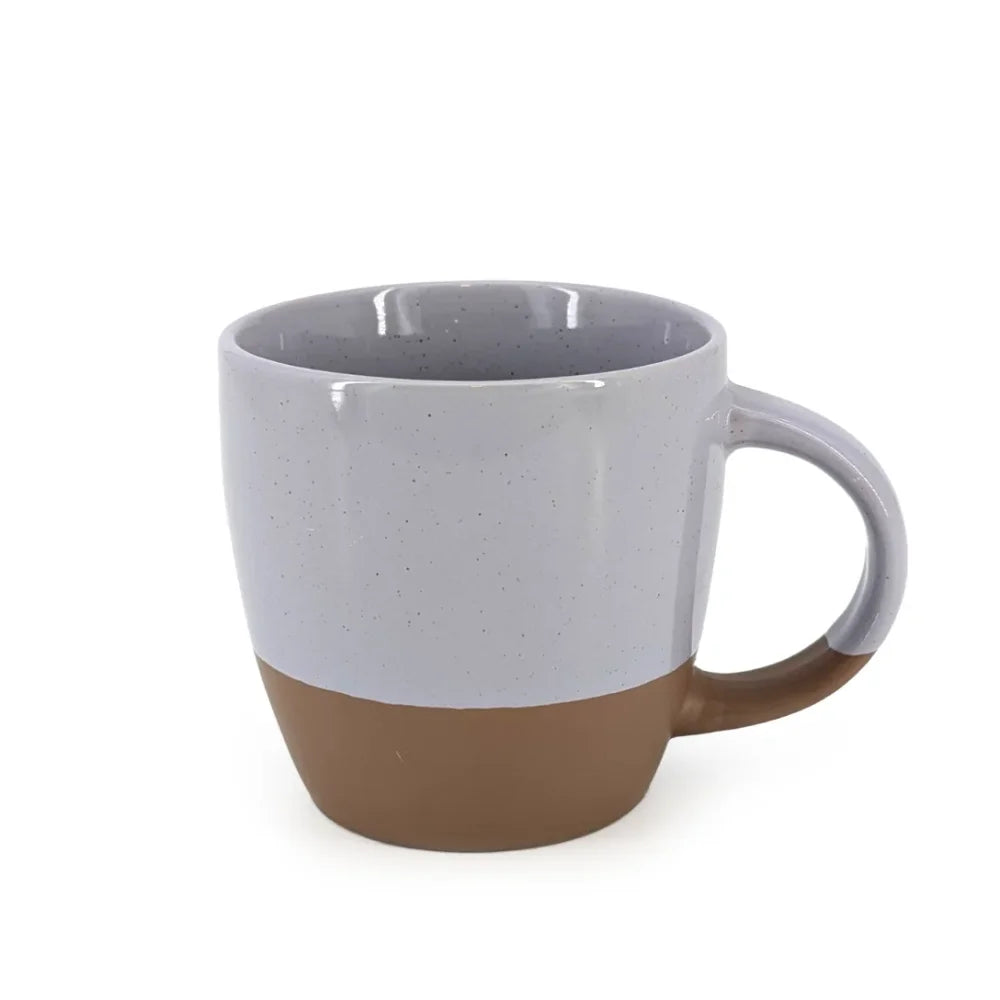 Purple Ceramic Mug Natural Base